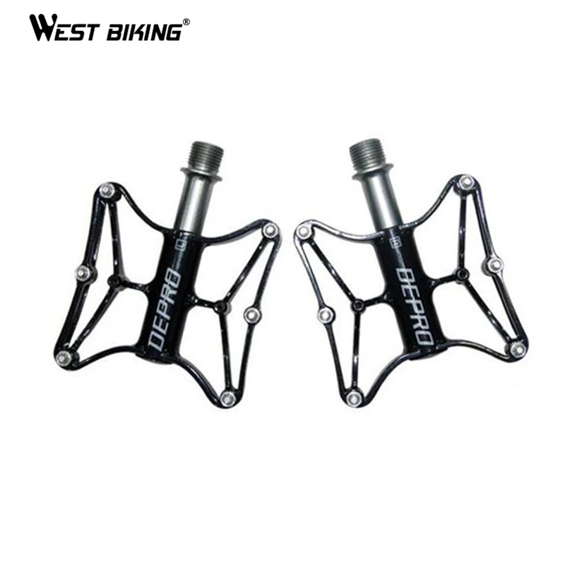 

MTB Ultralight Bike Bicycle Pedals Mountain Bike Pedal Mountain Road Cycling CNC/Titanium Pedals Skid 9/16 Bicycle Bike Pedals