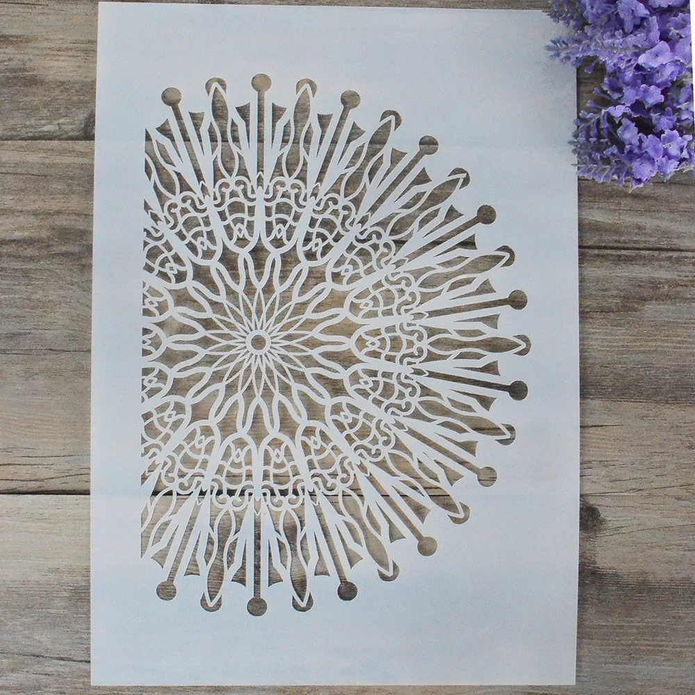 

DIY Craft Layering Stencils For Walls Painting Scrapbooking Stamping Stamp Album Decorative Embossing Paper Card Flower Template