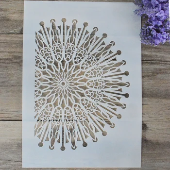 

DIY Craft Layering Stencils For Walls Painting Scrapbooking Stamping Stamp Album Decorative Embossing Paper Card Flower Template