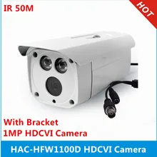 Dahua HAC-HFW1100D 1,3 мегапиксельная HDCVI камера 720P IR 50 метров IP67 водостойкий пистолет cctv камера