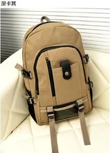 2017 new Korean version of the men’s shoulder bag leisure travel canvas student bags fashionable computer backpack