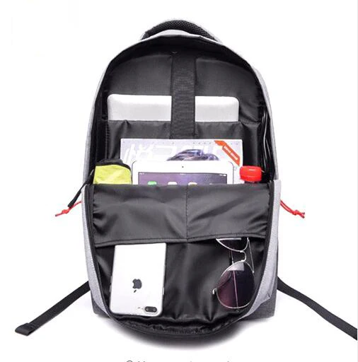 

SOFIE 2018 New Design brand men backpack anti-theft External USB charge port for 14" laptop backpack school backpack bag