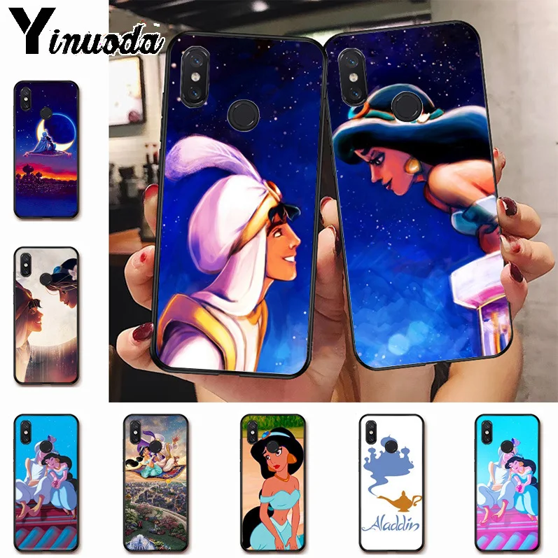 

Ynuoda Aladdin and Jasmine Top Detailed Popular Case for xiaomi mi 8 se 6 note2 note3 redmi 5 plus note5 Cover