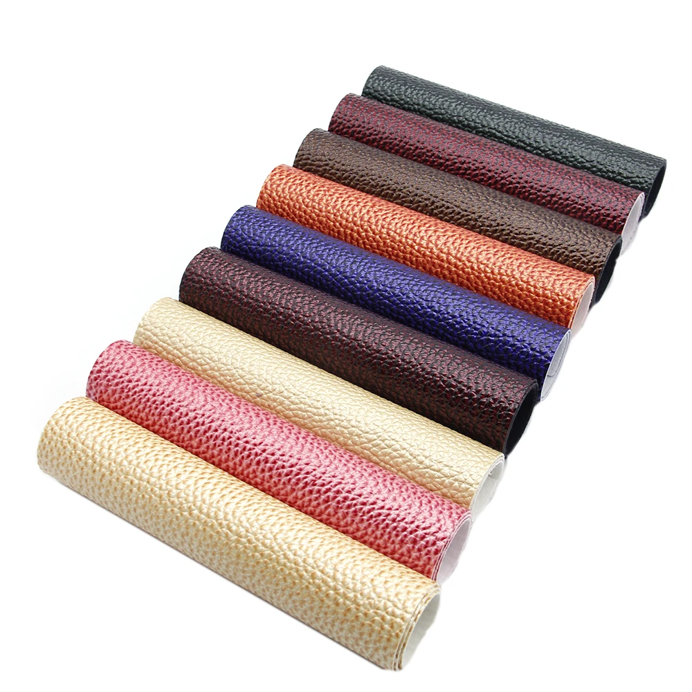 

David accessories 20*34cm dot faux artificial Synthetic leather fabric hair bow diy decoration crafts 9piece/set,1Yc6203