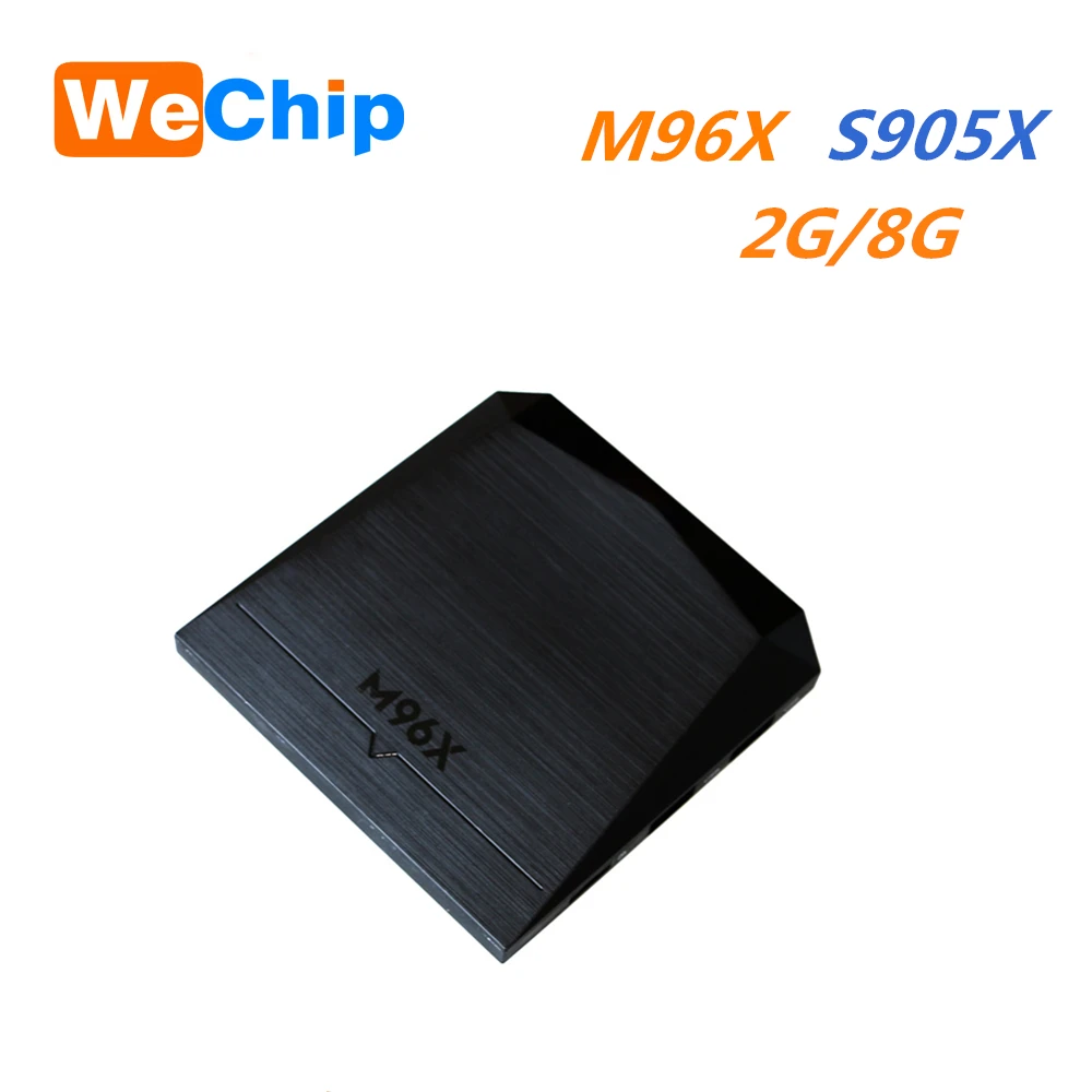 

[WeChip] M96X Amlogic S905X android tv box 6.0 2G/8G Quad-core cortex-A53 HDMI 2.0 WIFI 4K tv box Media player