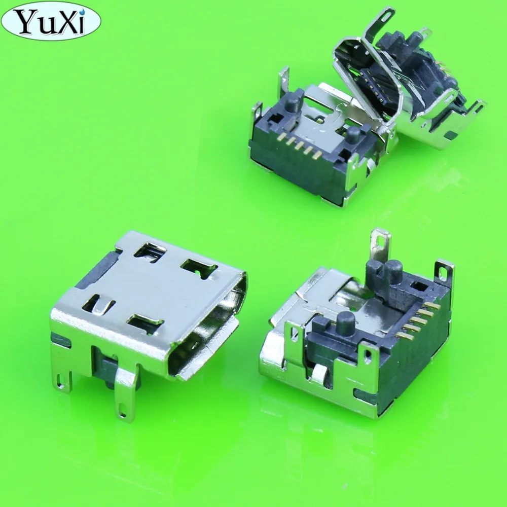 

YuXi For JBL FLIP 3 Bluetooth Speaker female 5 pin type B Micro mini USB Charge Charging Port jack socket Connector 5pin