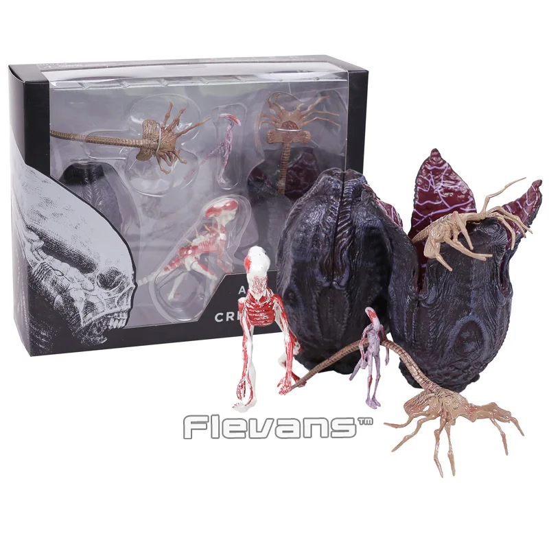 NECA Alien Covenant Xenomorph Neomorph Creature Pack ПВХ фигурка Коллекционная модель игрушки - Цвет: Creature Pack