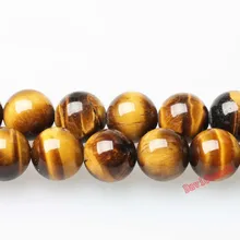 Prezzo di fabbrica di Pietra Naturale Marrone Oro Occhio di Tigre Agat Branelli Rotondi di 16 "Strand 4 6 8 10 12 14MM Scegli la Tua Taglia Per Monili Che Fanno(China)