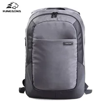 Kingsons 15.6 Inch Laptop Backpacks Men’s Nylon Business School Bags Unisex Packsack Waterproof Anti-theft