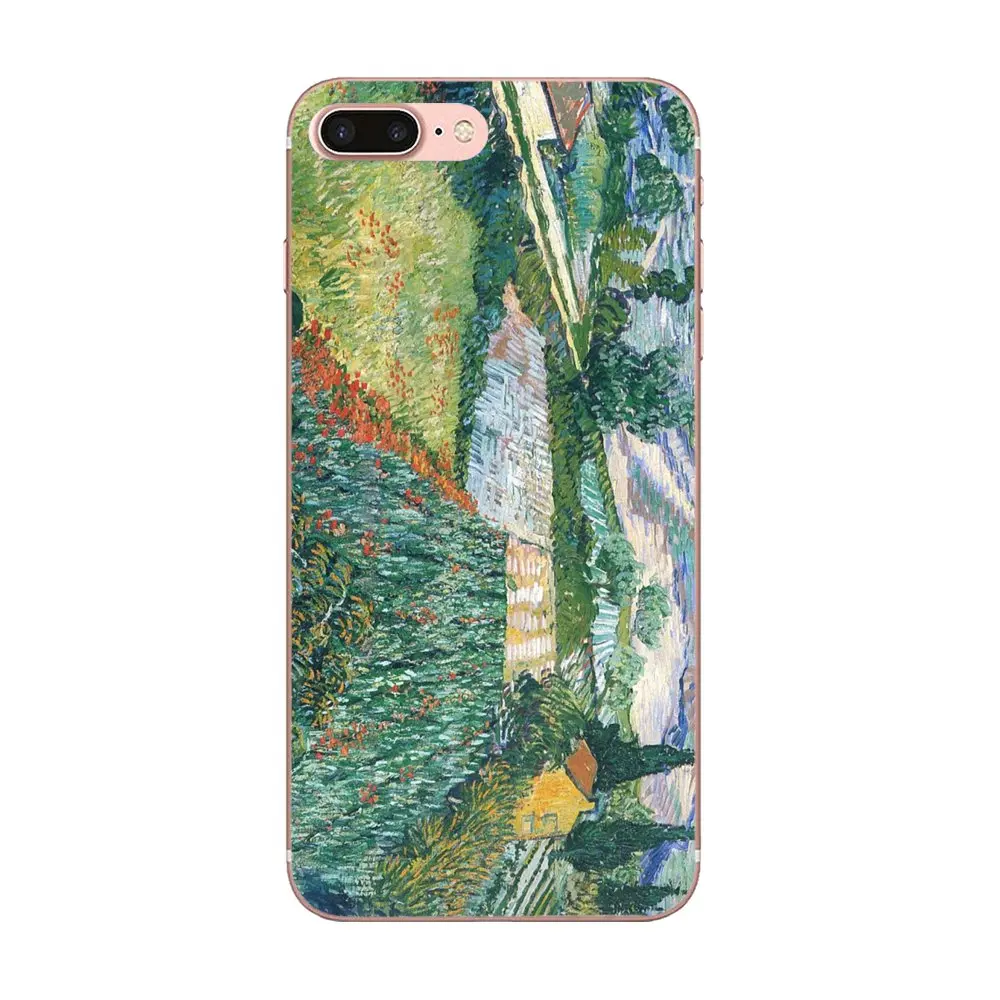 Ван Гог кипарисы для LG Nexus 5 5X V10 V20 V30 V40 2017 2018 2019 мягкий симпатичный