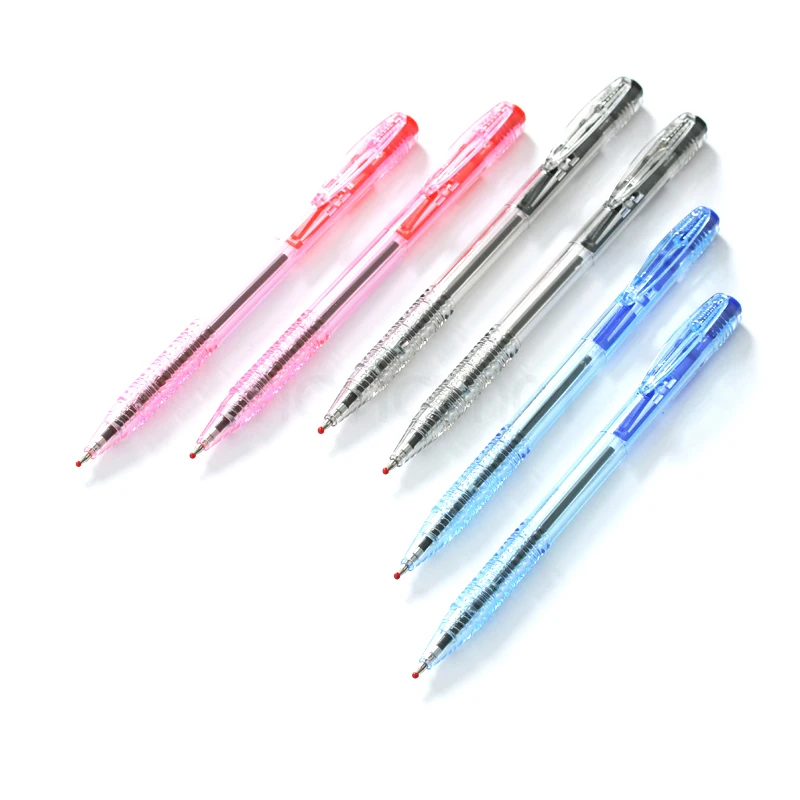 

Red Blue Black Ink Ballpoint pen Roller Ball Pen Writing Supply Stationery Office Accessory School Gift