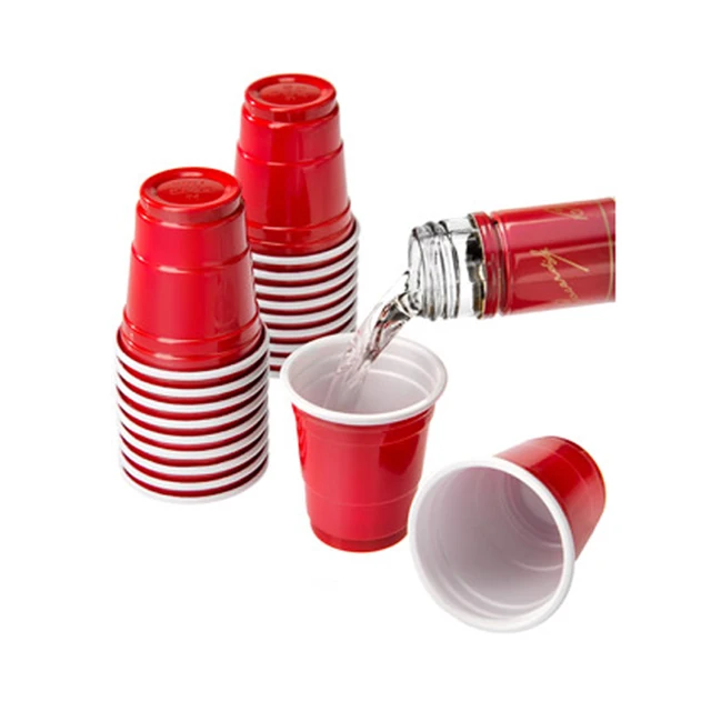 Tough melamine cups that look like disposable party 50 pcs 55ML game
