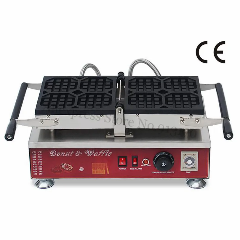 Liege Waffle Machine Commercial Belgian Waffle Machine Stainless Steel