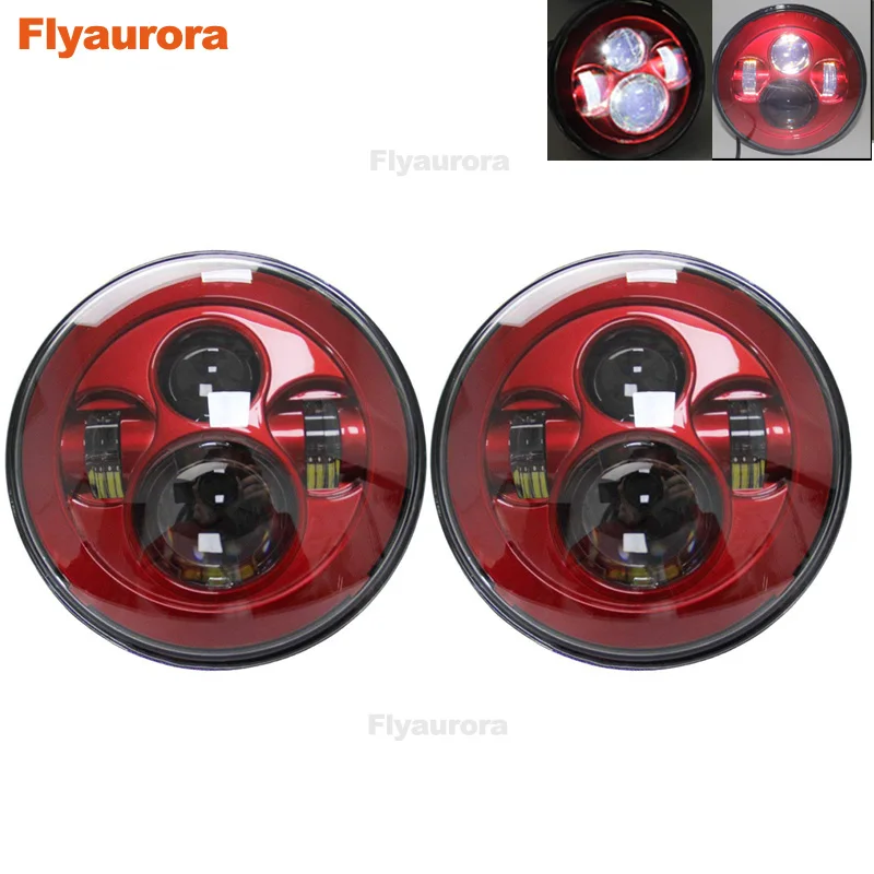 Flyaurora 2 X освещение Emarked 7 &quotвихревой светодиодный налобный фонарь комплект с