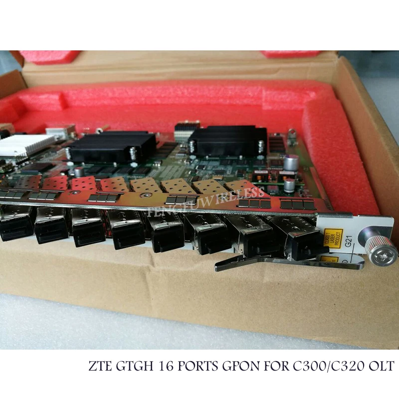 zte GTGH C++ плата 16 портов GPON плата с 16 SFP C++ модули для zte C300 C320 OLT