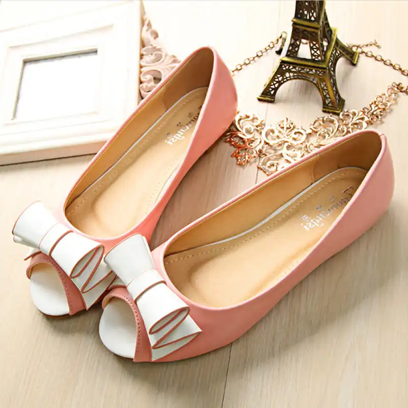 cute closed toe flats