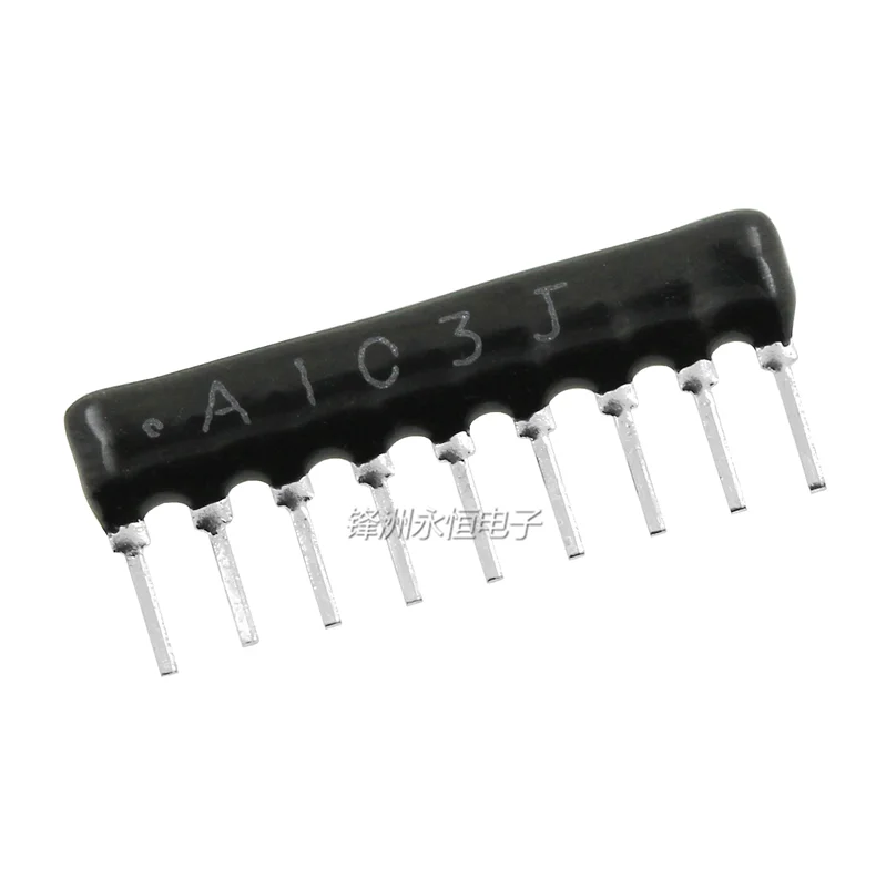 20pcs DIP exclusion 9pin 10K ohm 9 PINS A103J Network Resistor arrayin