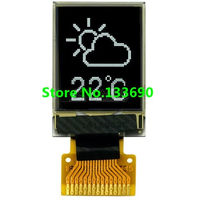 0 71 дюйма OLED дисплей с 64x48 48*64 разрешением белый цвет последовательный порт spi ssd1306