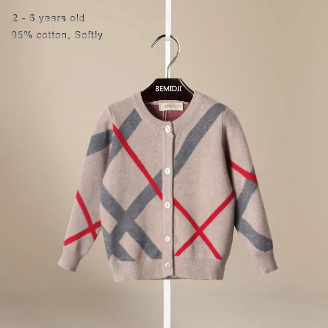 2 6Y baby boys sweaters kntting cardigan casual boys pullovers spring