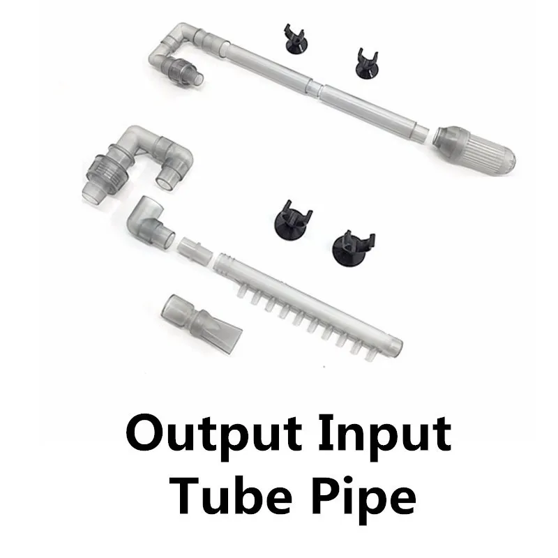 Sunsun аквариумный фильтр, ультра-тихий внешний фильтр для аквариума, ведро предварительного фильтра, ведро для рыб и растений - Цвет: Outlet Pipes