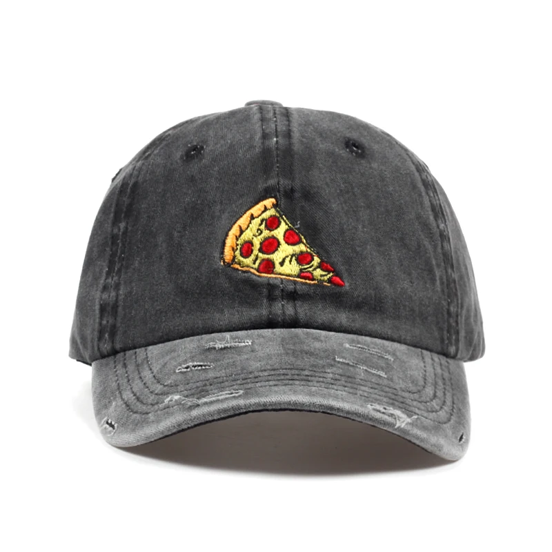 VORON, повседневная брендовая шапка для женщин и мужчин, водонепроницаемая бейсболка с вышивкой пиццы, модная шапка унисекс