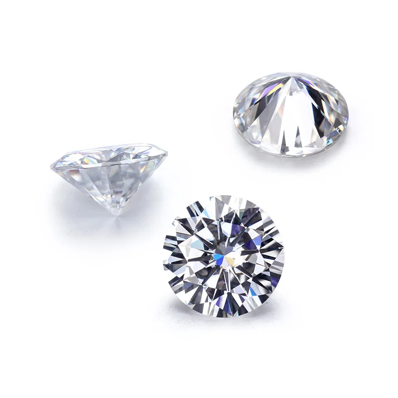

1pcs 6mm 0.8ct GH color Loose Moissanite Round Cut lab grown Moissanite Test Positive Diamond Loose Gems Stones