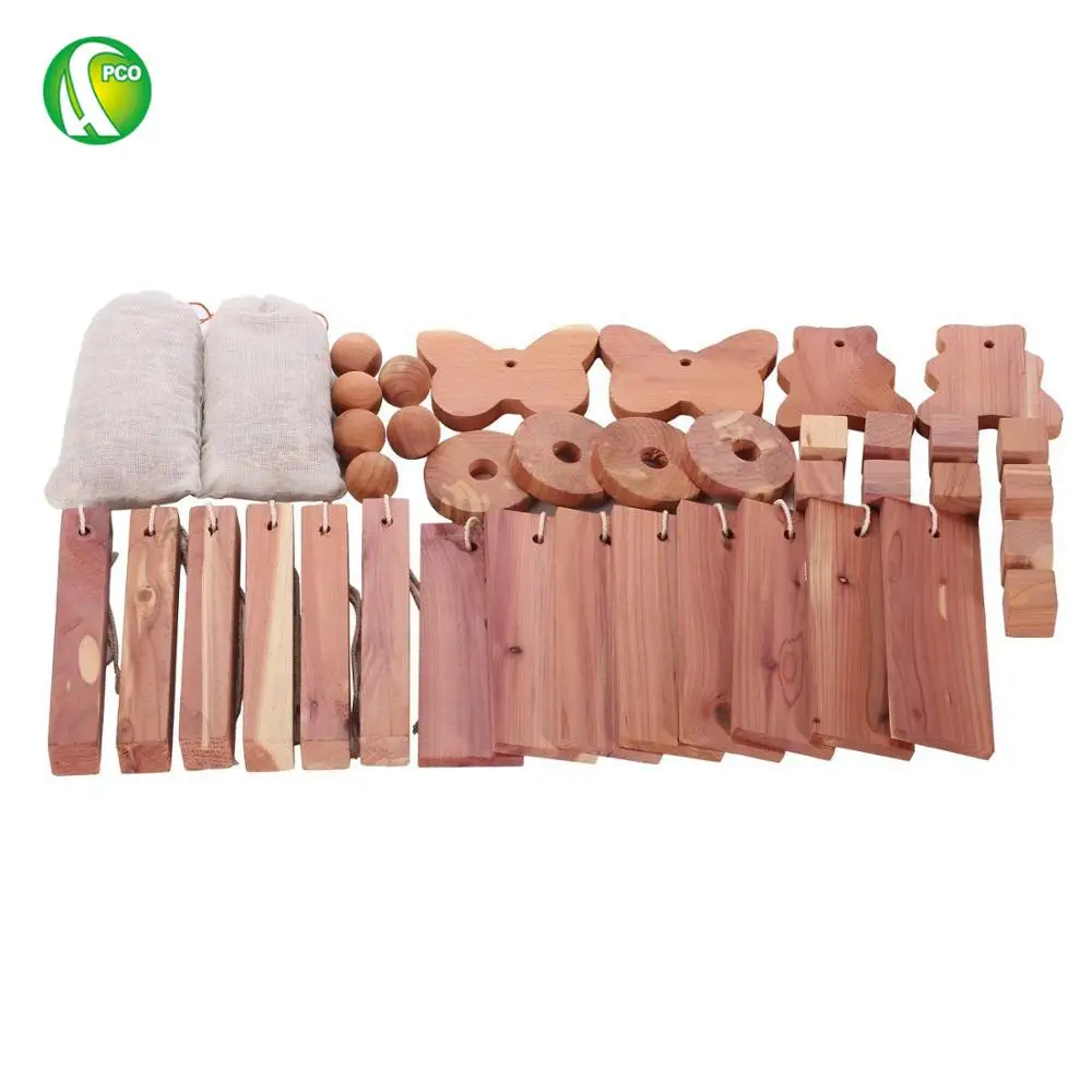PCO Moth Protection Repellent Home decoration accessories Natural Aromatic Cedar Wood For Closet Storage PCO Moth Protection Repellent Home decoration accessories Natural Aromatic Cedar Wood For Closet Storage