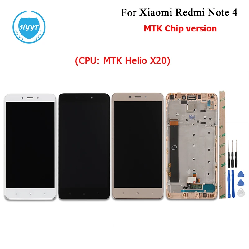 imágenes para Oro negro Blanco Para Xiaomi Redmi Nota 4 Pantalla LCD y Pantalla táctil Con Marco O No 5.5 Pulgadas Probado Xiaomi Redmi Nota 4 + Herramientas imágenes para Oro negro Blanco Para Xiaomi Redmi Nota 4 Pantalla LCD y Pantalla táctil Con Marco O No 5.5 Pulgadas Probado Xiaomi Redmi Nota 4 + Herramientas