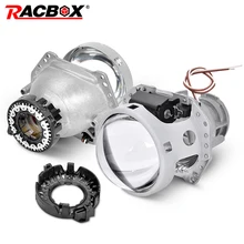RACBOX Auto Car Headlight 3.0 inch HID Bi-xenon For Hella 3R G5 5 Projector Lens Replace Headlamp Retrofit DIY D1S D2S D3S D4S RACBOX Auto Car Headlight 3.0 inch HID Bi-xenon For Hella 3R G5 5 Projector Lens Replace Headlamp Retrofit DIY D1S D2S D3S D4S