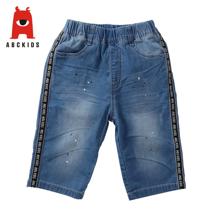 

Abckids 2019 Comfortable Breathable Animal Printed Clothes Elastic Jeans Children's Casual Jeans