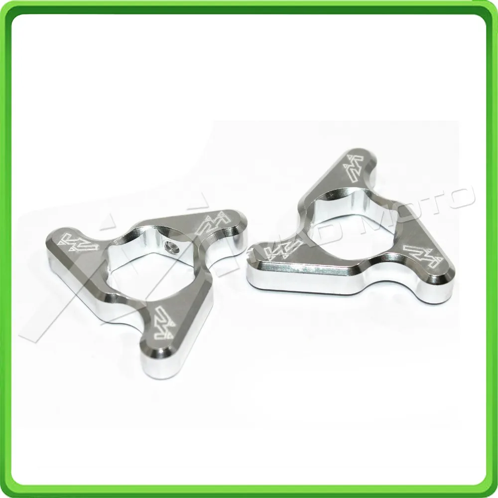 HUIHUAN MADMOTO 22mm Silver Fork Spring Preload Adjusters for Aprilia RSV4 R RSV4R 2010 2011 2012 2013 2014 Style C (9)