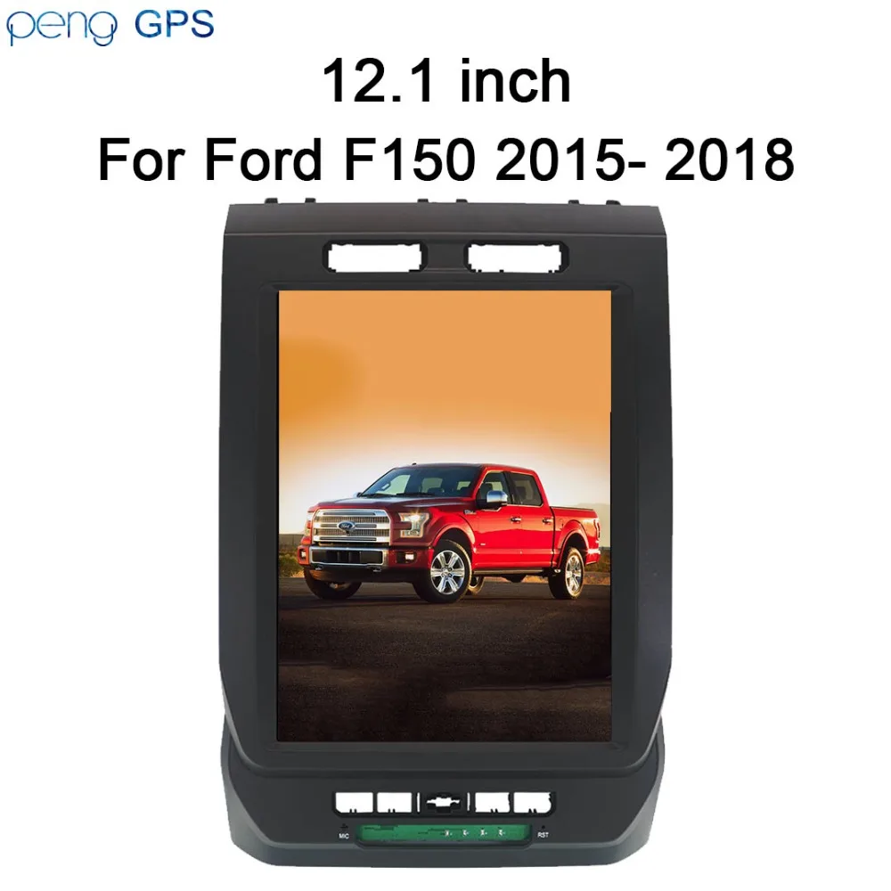 

4g 64GB Android8.1 Tesla Car Radio DVD Player Headunit GPS For Ford F150 2015 2016 2017 2018 2019 GPS Navi Car Stereo Multimedia