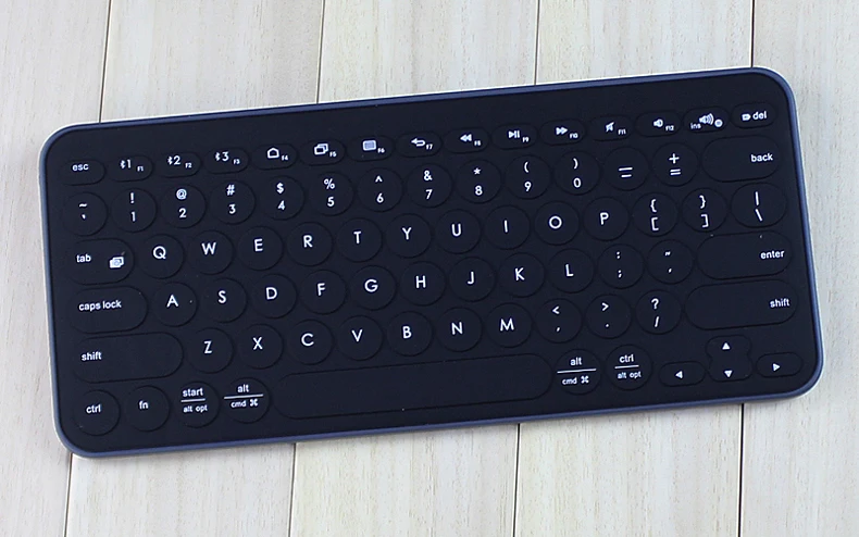 Для logitech K380 крышка клавиатуры силиконовая Водонепроницаемый настольный компьютер kyeboard защитная пленка