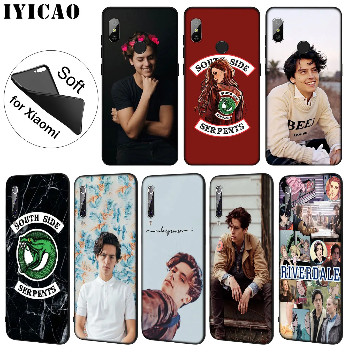 

IYICAO Riverdale Jughead Jones Soft Silicone Phone Case for Xiaomi Mi 9 8 A2 Lite A1 6 6X pocophone f1 MAX 3 mi9 mi8 mia2 Cover