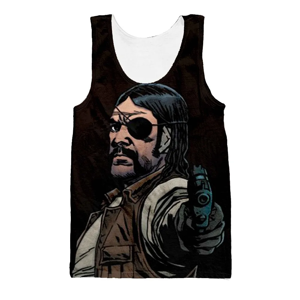 

PLstar Cosmos 2019 Fashion Men/Women Summer Tank Tops 3d Print The Governor Hip Hop Vest Unisex Sleeveless Tees