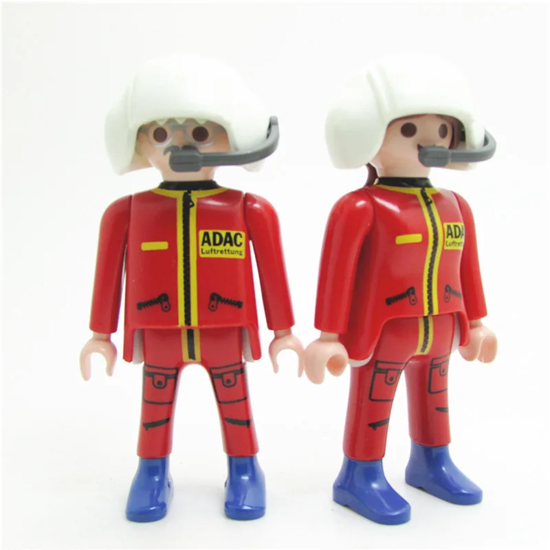 

1PCS 7.5cm Playmobil Astronaut Helmet Action Boy Girl Figures Castle Child Small People Model Doll Role Play Toy X043