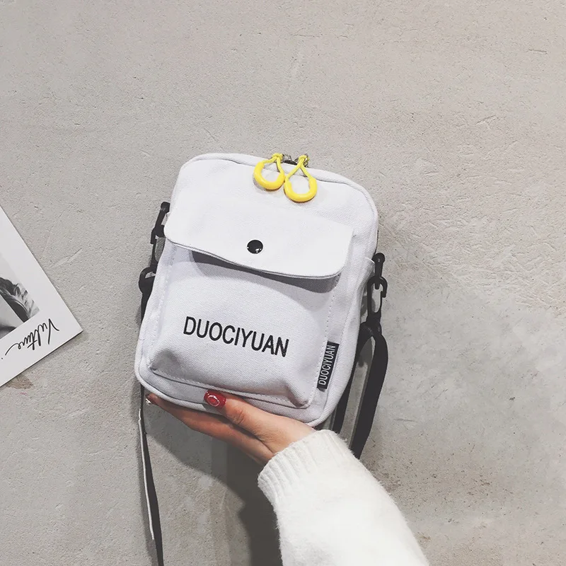 2018 Women Shoulder Bags Solid Zipper Bags Men Small Black Canvas Crossbody Bags Female 2018 Women Shoulder Bags Solid Zipper Bags Men Small Black Canvas Crossbody Bags Female