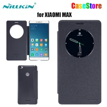 Nilkin for Xiaomi Mi MAX Case Original NILLKIN Sparkle Fashion Flip Cover PU Leather Case for Xiaomi Mi MAX 6.44 inch