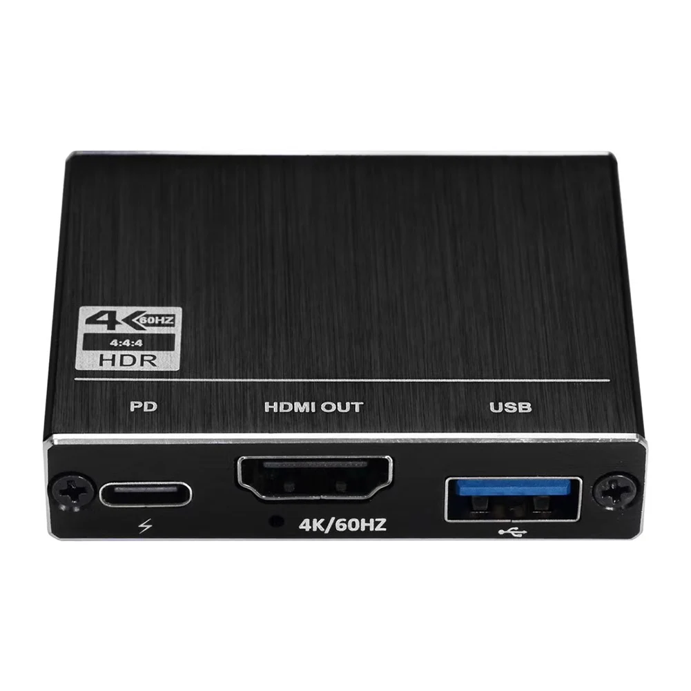 

3 In 1 Type C Hub USB C to HDMI 4K 100W USB-C PD for MacBook Pro Laptops Phones LCC77