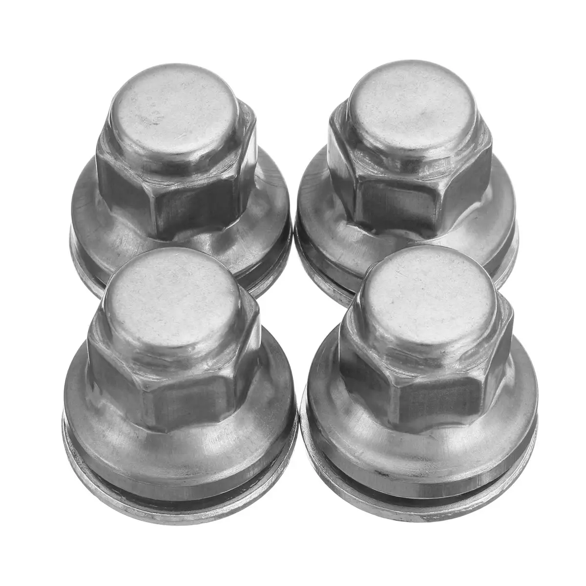 

4PCS/set Alloy Wheel Nuts 19mm Hex Replacement Part For X-Type S-Type AK10 Bolt Stud