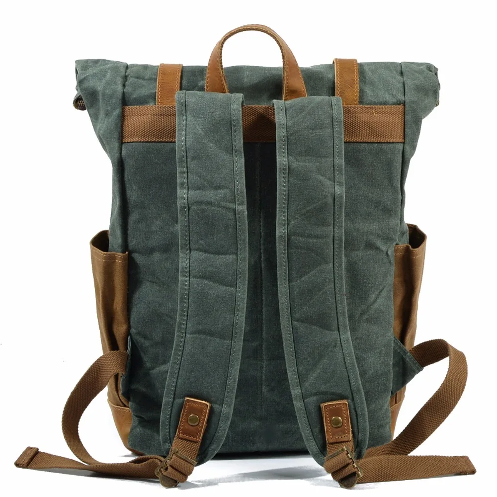 M155 Mochila de moda de cuero de los hombres de la lona Mochila bolso de Escuela Militar Mochila mujer hombre Mochila nuevo M155 Mochila de moda de cuero de los hombres de la lona Mochila bolso de Escuela Militar Mochila mujer hombre Mochila nuevo