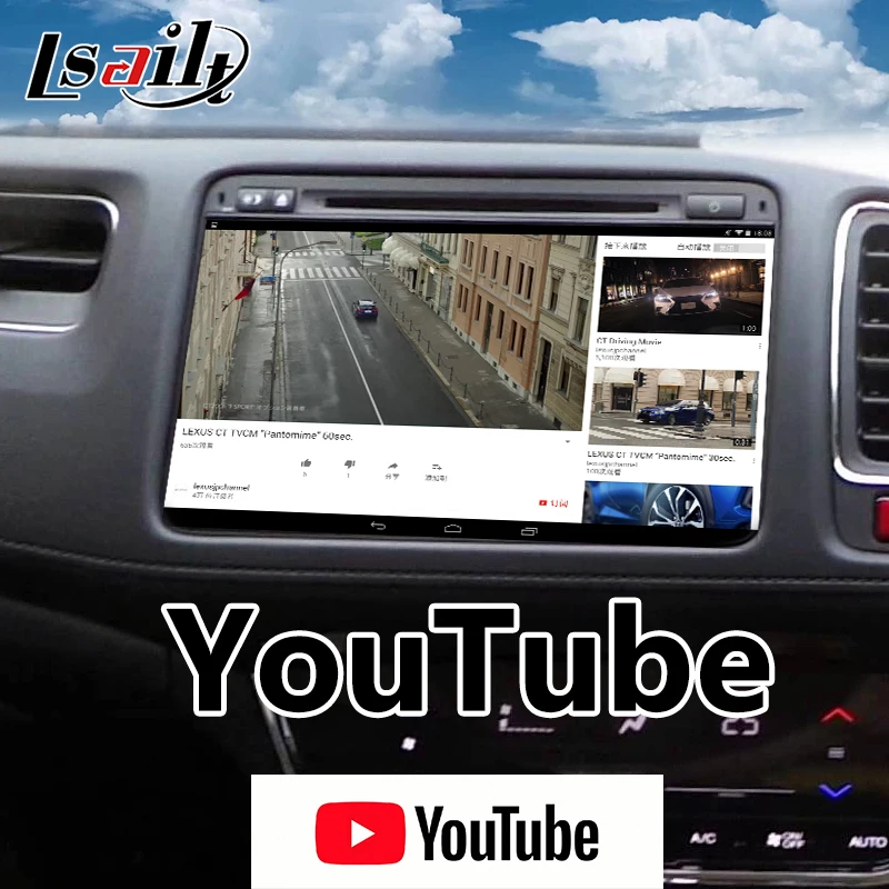 Подключи и играй Android gps навигационная коробка для Honda HRV с беспроводной/USB Mirrorlink wifi
