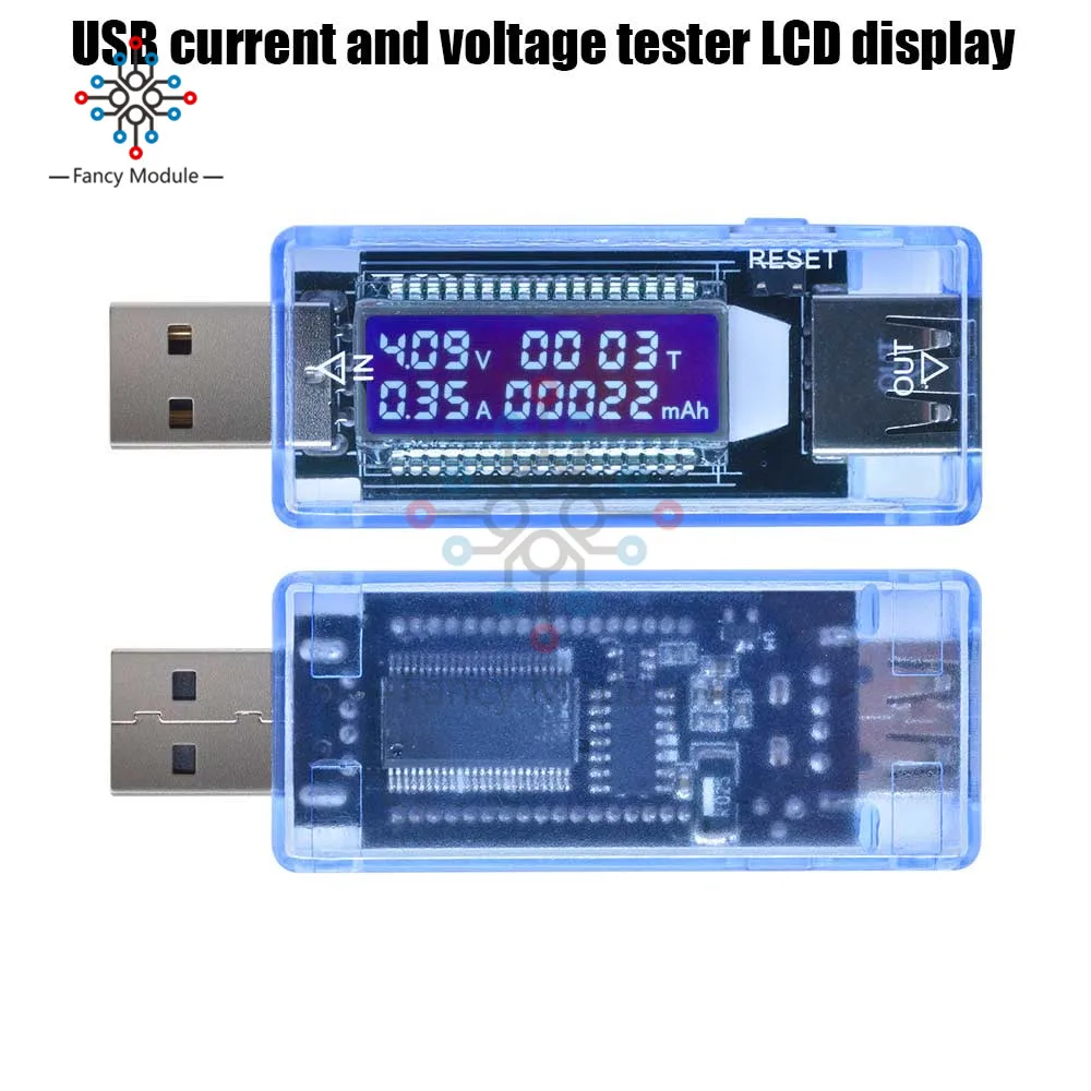 Diymore USB зарядное устройство Doctor измеритель напряжения тока Рабочее время