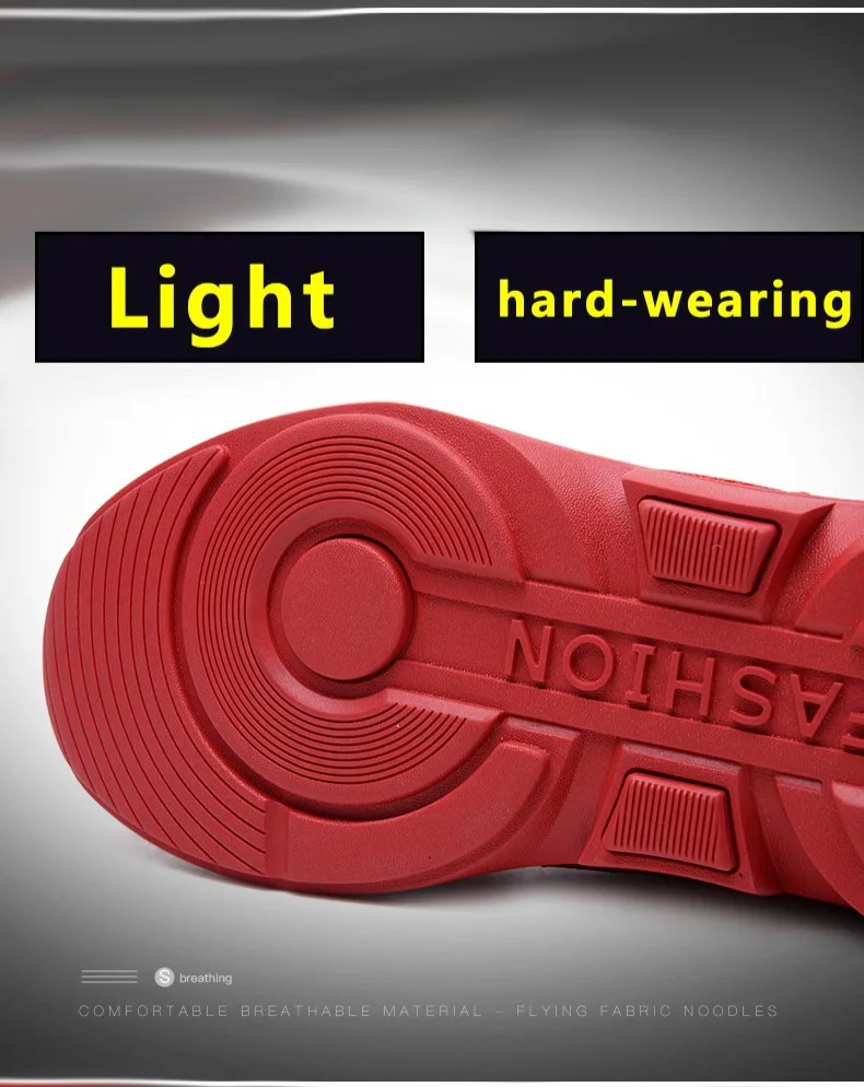 Red Shoes Mesh Casual Shoes Couple Lover Lightweight Running Shoes Big Plus Size Sneakers 46 Summer Breathabl Footwear (12)