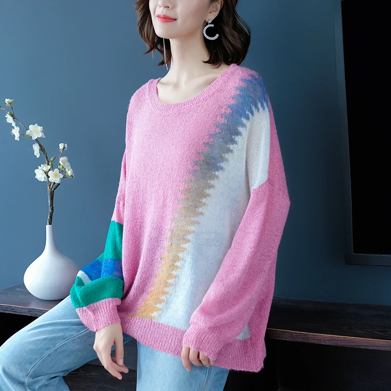 Sweaters Women Autumn Winter Fashion Basic Pullover Female Jumpers Long Sleeve Pull Femme Casual Knitted Streetwear Pullovers | Женская