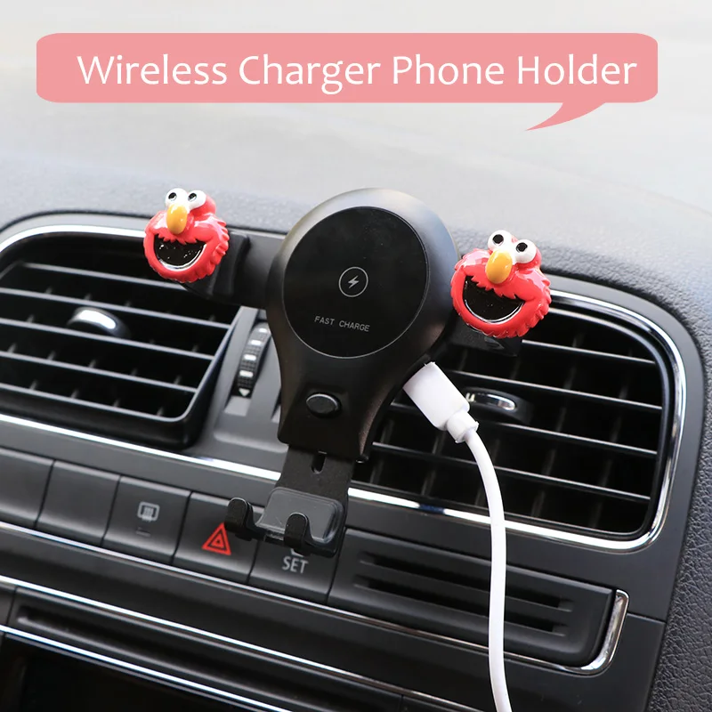 

Car Styling Air Vent Wireless Charging Cell Phone Holder Mount Compatible with iPhone,Sumsung,Nokia,Google,LG,Huawei, Xiaomi
