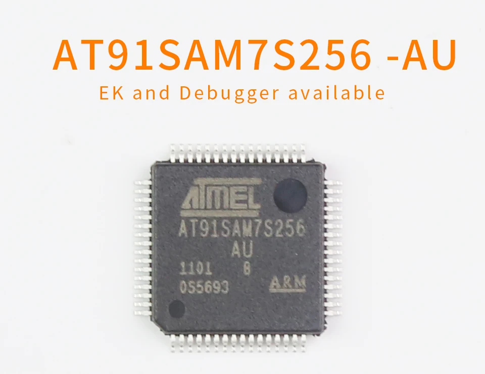 AT91SAM7S256 B-AU ATMEL ARM7 чип SAM7S256 7S256 микрочип AT91SAM