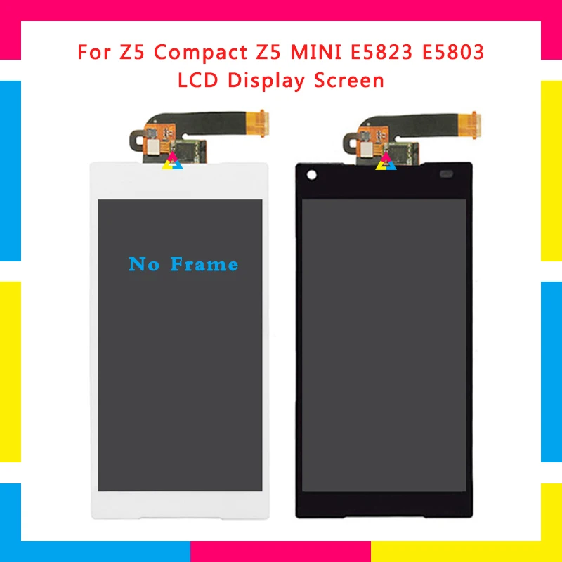 

LCD Display Screen With Touch Screen Digitizer Assembly For Sony Xperia Z5 Compact Z5 Mini E5823 E5803