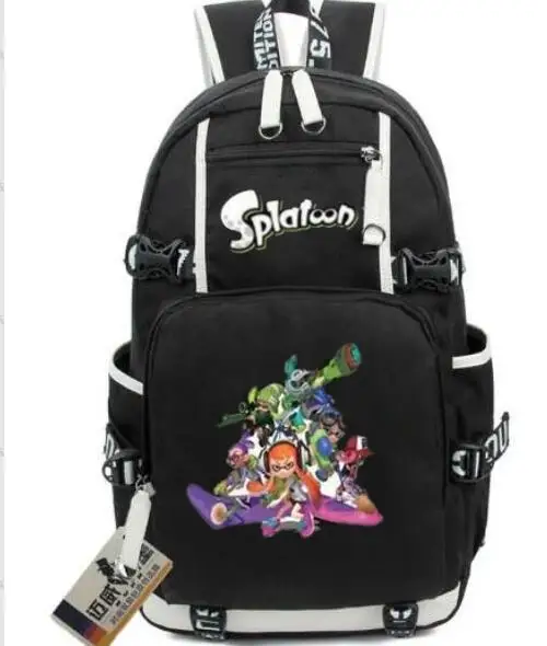 Аниме косплэй игры Splatoon 2 рюкзак для женщин школьная книга студент сумка дорожные сумки Splatoon рюкзаки для девочек подростков - Цвет: 2