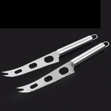 Cheese-Knife Cutter Baking-Tools Kitchen-Accessories Stainless-Steel 3-Hole 1pc Round-Handle